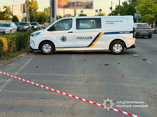 Автомобіль, що вибухнув в Одесі 28 липня 2026 року