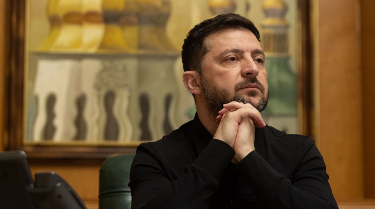 Володимир Зеленський під час відеозвернення