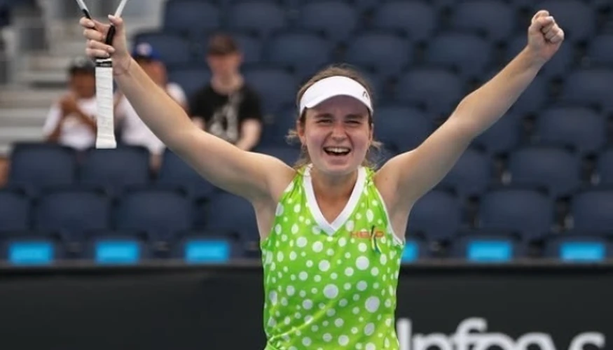 Ангеліна Калініна на корті WTA 250 у Гамбурзі