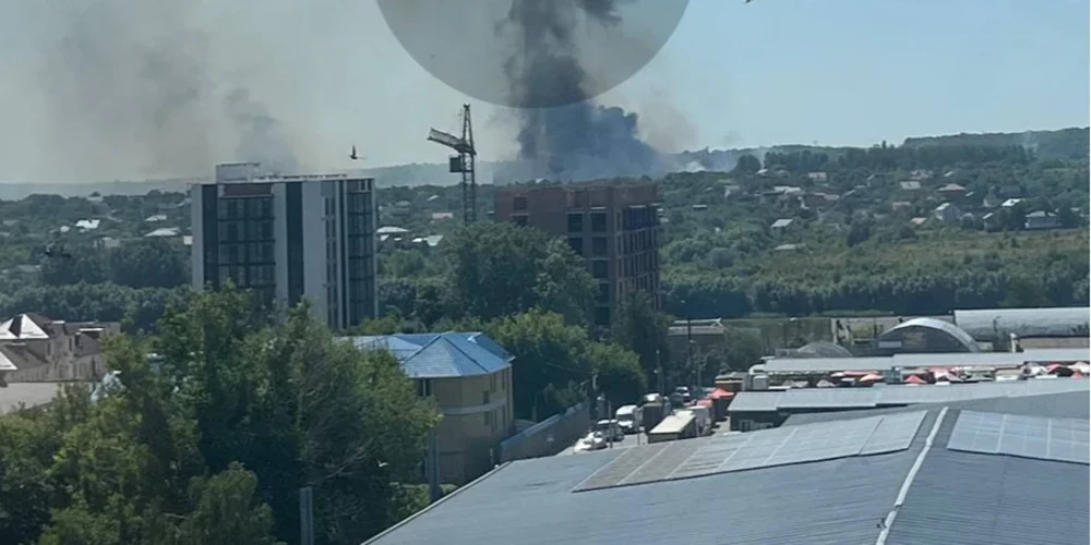 Детонація боєприпасів на військовому полігоні у Хмельницькому