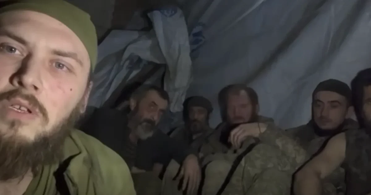 Скриншот із відео бійців 121 бригади зі скаргами на відсутність ротації та постачання