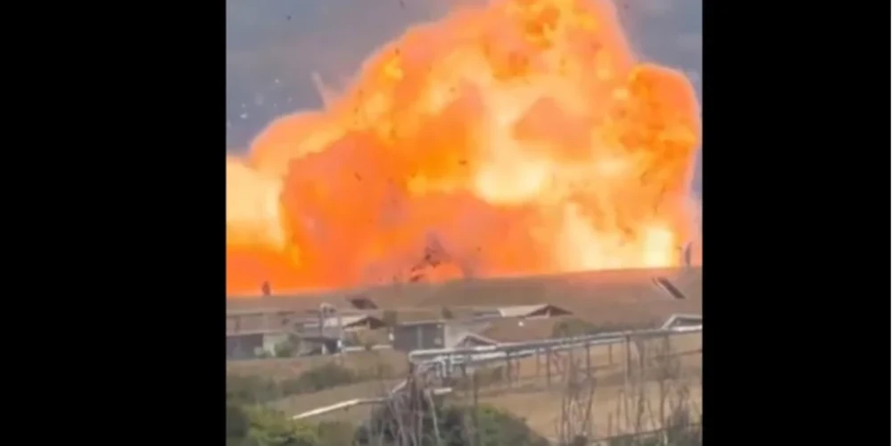Завод боєприпасів KNDS Ammo Italy в Коллеферро поблизу Рима після вибуху